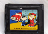 Snoopy and Sally Vintage Vinyl Bi-Fold Wallet With Puffy Border (Flaws)