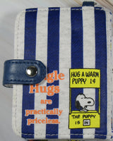 Snoopy Purse Size Photo Album Wallet - Beagle Hugs
