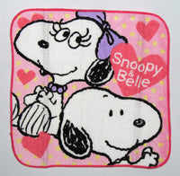 Snoopy Colorful Wash Cloth - Snoopy and Belle