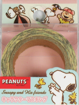 Snoopy Decorative Vintage - Looking Washi Masking Tape - Over 33 Feet Long! - snoopn4pnuts.com