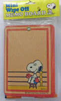 Snoopy Mini Wipe Off Memo Board - Boxer