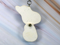 Snoopy Joe Cool Moveable Wood Key Chain - snoopn4pnuts.com