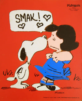 Snoopy And Lucy Wood Puzzle - Smak!