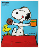 Snoopy Wood Puzzle - Coffee Break