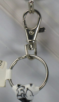 Snoopy Wrist Lanyard Key Chain With Lobster Hook Clasp - snoopn4pnuts.com