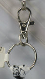 Snoopy Wrist Lanyard Key Chain With Lobster Hook Clasp