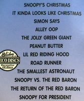 Snoopy's Christmas CD With Christmas Ornament CD Holder - snoopn4pnuts.com