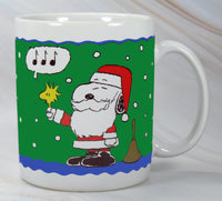 Snoopy Vintage Christmas Mug By Willitts