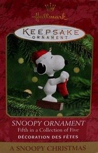 2000 Series #5 Christmas Ornament - Snoopy