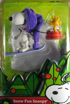 Snoopy And Woodstock Figures - Charlie Brown Christmas Memory Lane