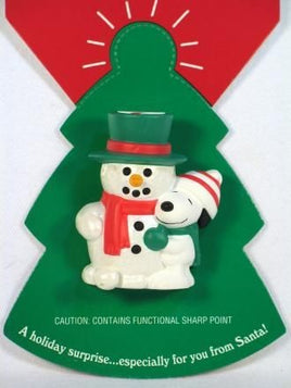 Snoopy Holiday 2-D Pin With Pop-Up Woodstock
