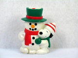 Snoopy and The Snowman Action Pin