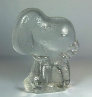 Snoopy Glass Paperweight