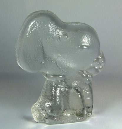 Snoopy Glass Paperweight