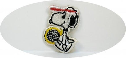 Snoopy Tennis Player Patch