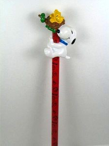 Snoopy And Woodstock In Nest Pvc Pencil