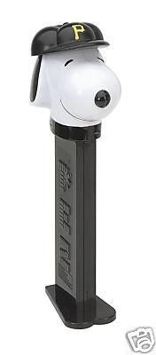 Snoopy - Giant Musical Pittsburgh Pirates Pez Dispenser