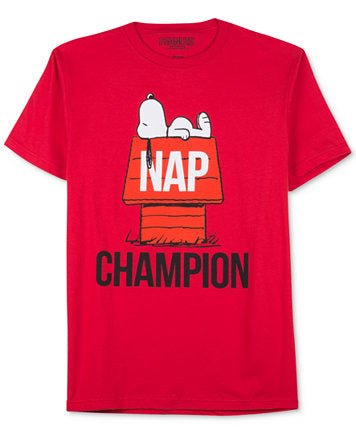 Snoopy T-Shirt - Nap Champion - snoopn4pnuts.com