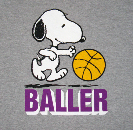 Snoopy "Baller" T-Shirt - snoopn4pnuts.com