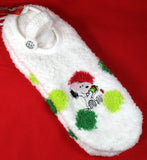 Snoopy Holiday Cozy Slipper Socks (Mary Janes)