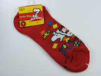 Kids Snoopy and Woodstock No Show Socks (6-8)
