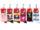 Snoopy Crew-Length Socks
