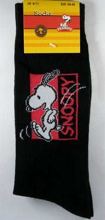 Men's Dress Socks - Snoopy Jumping  On Sale!