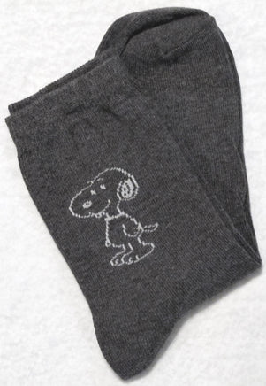 Snoopy Crew Length Socks - snoopn4pnuts.com