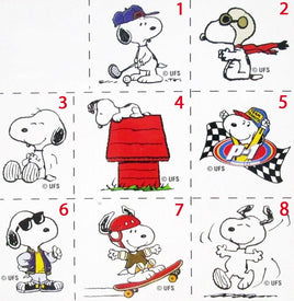 Snoopy Personas Rubber Stamp (New Remounted) - snoopn4pnuts.com