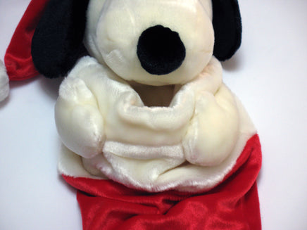 SNOOPY SANTA PLUSH CHRISTMAS STOCKING - snoopn4pnuts.com