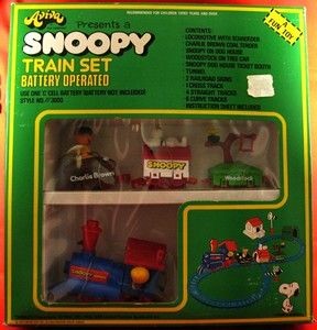 Peanuts Gang Train Set