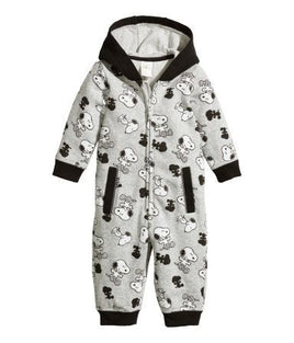Snoopy Infant Fleece Snuggle Suit - snoopn4pnuts.com
