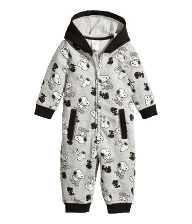 Snoopy Infant Fleece Snuggle Suit - snoopn4pnuts.com