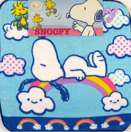 Wash Cloth - Snoopy On Rainbow