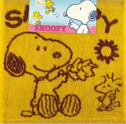Wash Cloth - Snoopy And Woodstock