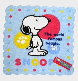 Snoopy, "The World Famous Beagle" Large Wash Cloth