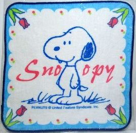 Wash Cloth - Snoopy And Tulips