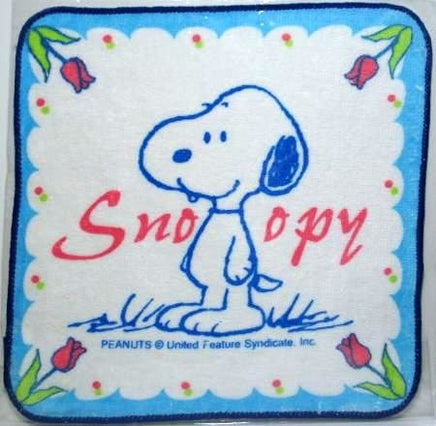 Wash Cloth - Snoopy And Tulips