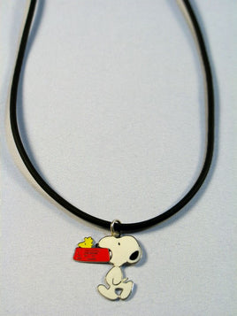 Snoopy Carrying Dog Dish Necklace
