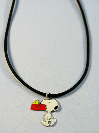 Snoopy Carrying Dog Dish Necklace