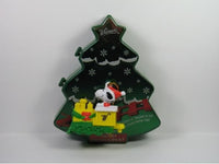 Christmas Tree Candy Box With Snoopy PVC Ornament