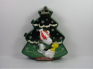 Christmas Tree Candy Box with Snoopy PVC Ornament