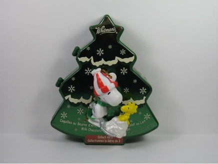 Christmas Tree Candy Box With Snoopy Pvc Ornament