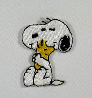 SNOOPY HUGS WOODSTOCK PATCH