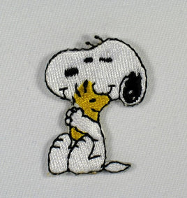Snoopy Hugs Woodstock Patch