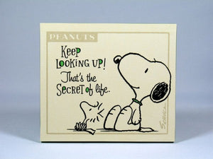 60th Anniversary Plaque - Snoopy and Woodstock (Near Mint)