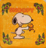 Wash Cloth - Snoopy Shakes Hands With Woodstock