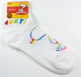 Snoopy Matching Ankle - High Socks - snoopn4pnuts.com