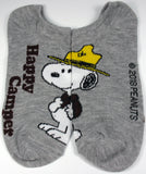 Snoopy Beagle Scout Matching No Show Socks