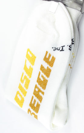 Snoopy Disco Beagle Crew - Length Socks With Glitter Accents - snoopn4pnuts.com